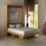 Cama Retratil De Parede Casal CM8016 Amendoa Tecno Mobili - 9