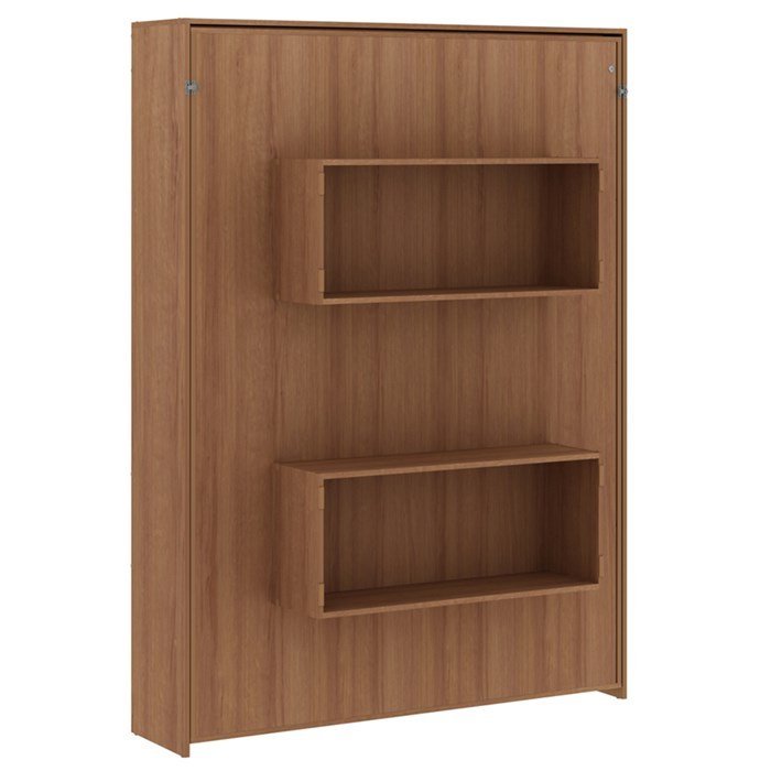 Cama Retratil De Parede Casal CM8016 Amendoa Tecno Mobili - 8