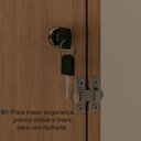 Ver imagem 6 de Cama Retratil De Parede Casal CM8016 Amendoa Tecno Mobili