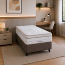 Ver imagem 1 de Colchão Solteiro Molas Maxspring American 88x188x33cm Herval Branco