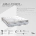 Ver imagem 4 de Colchão Casal Molas Maxspring American 138x188x33cm Herval Branco