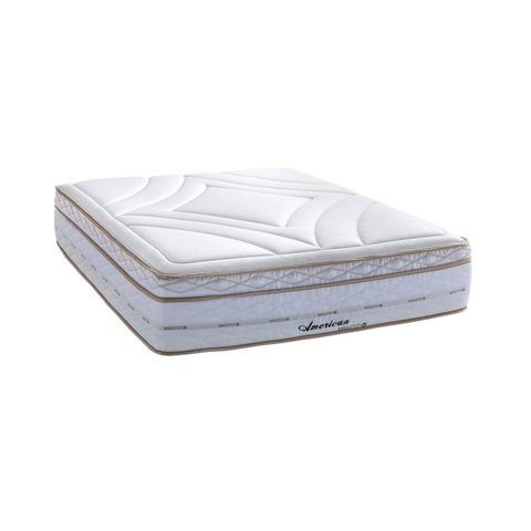 Colchão Casal  Molas Superlastic American One Side 138x188x33