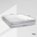 Ver imagem 3 de Colchão Casal Molas Maxspring American 138x188x33cm Herval Branco