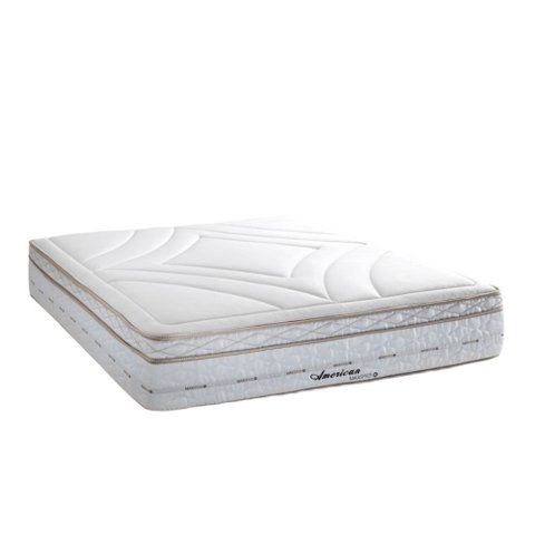 Colchão Casal Molas Maxspring American 138x188x33cm Herval Branco
