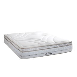 Colchão Casal Molas Maxspring American 138x188x33cm Herval Branco - 2