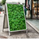 Ver imagem 6 de Kit 5 Paineis Folhas Trevo Artificial para Decorar Ambientes Modernos com Elegância Realismo 60x40