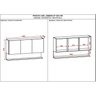 Armário para Cozinha 3 Portas 120cm Line  - 4