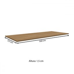 Tampo para Balcão 160 Cm 2986 Freijó - Kits Paraná - 2