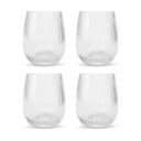 Ver imagem 1 de Jogo de Copos Baixo de Cristal Transparente Syrah Whisky 340ml 4 Peças - Lehaví