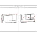 Ver imagem 4 de Armário para Cozinha 3 Portas 120cm Line