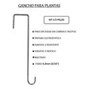 Ver imagem 2 de 3 Ganchos Caibro 50cm P/ Pendurar Plantas e Gaiolas