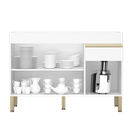 Ver imagem 2 de Balcão para Pia 120cm 3 Portas 1 Gaveta Line Supremo