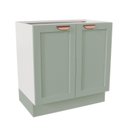 Ver imagem 1 de Balcão Planejado 2 Portas 80cm sem Tampo Arizona CabeCasa MadeiraOriginals
