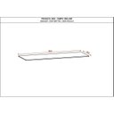 Ver imagem 4 de Tampo Retangular para Cozinha 150cm Line Branco/Supremo