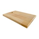 Ver imagem 3 de Kit 10 Tabuas de Corte Madeira + 10 Facas Inox 31x22