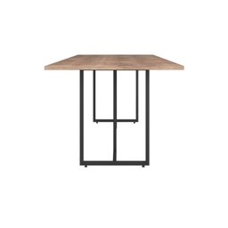 Mesa de Reunião Industrial 180x90cm Prime PR-23 6 Lugares Espresso Móveis - 5