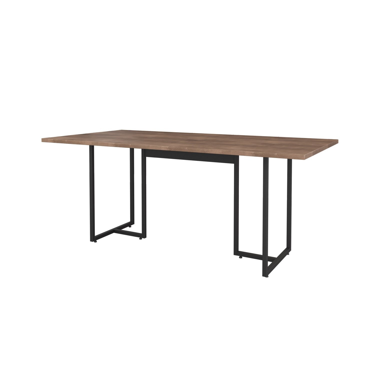 Mesa de Reunião Industrial 180x90cm Prime PR-23 6 Lugares Espresso Móveis - 2