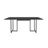 Mesa de Reunião Industrial 180x90cm Prime PR-23 6 Lugares Espresso Móveis - 4