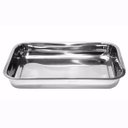 Ver imagem 1 de Assadeira Forma Retangular Alta Aço Inox 32 X 22 X 4cm