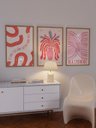 Ver imagem 1 de Kit 3 Quadros Decorativos Linhas Illusion Moderno