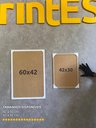 Ver imagem 2 de Kit 3 Quadros Decorativos Linhas Illusion Moderno