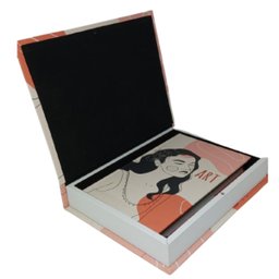 Kit Com 2 Caixas Livro Decorativa ART Colorido - 3