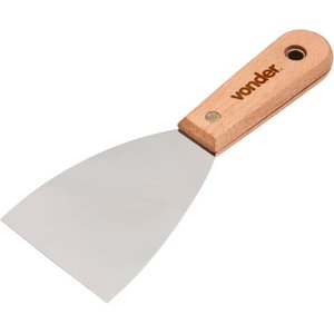 Espátula betumadeira aço inox 3.1/8" 7,9cm cabo mad Vonder