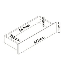 Painel para TV até 85 Polegadas Ripado com LED 3 Gavetas 230cm 100% MDF Nobre - 5