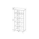 Ver imagem 2 de Estante Organizadora Clean 1,87m Branco