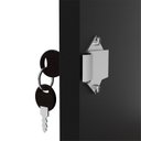 Ver imagem 7 de Armário Multiuso 1 Porta 1 Gaveta e Suporte para Bicicleta Nepal