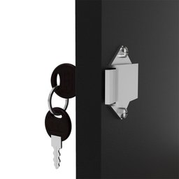 Armário Multiuso 1 Porta 1 Gaveta e Suporte para Bicicleta Nepal - 7 Armário Multiuso 1 Porta 1 Gaveta e Suporte para Bicicleta Nepal - 7