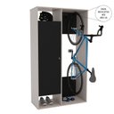 Ver imagem 3 de Armário Multiuso 1 Porta 1 Gaveta e Suporte para Bicicleta Nepal