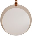 Ver imagem 1 de Espelheira Espelho para Banheiro Lavabo Lua 60cm Cappuccino