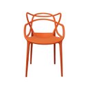 Ver imagem 2 de Cadeira Polipropileno Alegra Espresso Móveis