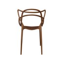 Ver imagem 5 de Cadeira Polipropileno Alegra Espresso Móveis