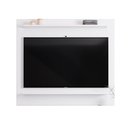 Ver imagem 3 de Painel para Tv Suspenso 50 Pol 120cm 2 Prateleiras Mercy Branco M12 - D'Rossi