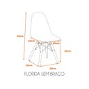 Ver imagem 2 de Cadeira Eames Polipropileno Base Madeira Eiffel Espresso Móveis