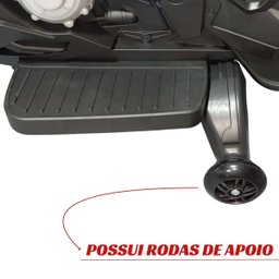 Mini Moto Elétrica Infantil Bateria 12v Bmw S1000rr Som Farol Led Importway Bw365 Licenciada - 6