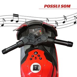 Mini Moto Elétrica Infantil Bateria 12v Bmw S1000rr Som Farol Led Importway Bw365 Licenciada - 4