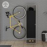 Armário Suspenso com 1 Suporte para Bicicleta 1 Porta Nepal  - 2