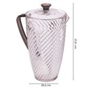 Ver imagem 3 de Jarra de Plástico 2 Litros Cristal Twist Plasutil ref.15501