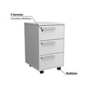 Ver imagem 3 de Gaveteiro com 3 Gavetas e Rodízios B26 - Branco