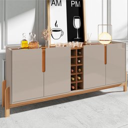 Buffet Adega Ranger Off White Cedro - 1