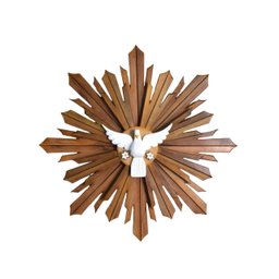 Divino Espirito Santo Duplo Decorativo 80cm Natural - 1