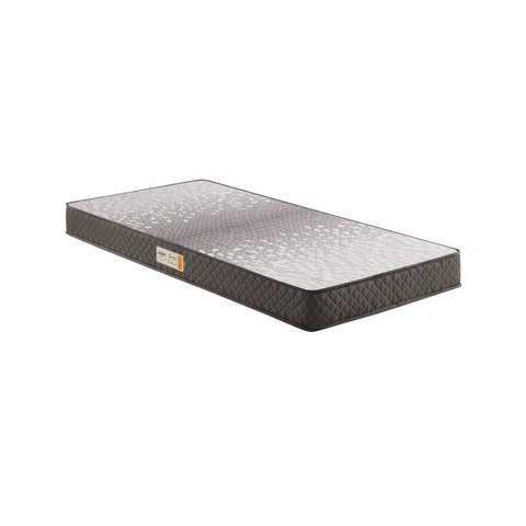 Colchão Solteiro Espuma D28 Ecoline Liso 88x188x12cm Ecoflex Marrom