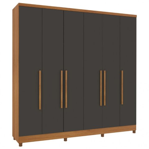 Guarda-roupa Casal Veneza 6 Portas 4 Gavetas Tcil Móveis