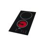 Cooktop 2Q Elétrico Mesa Vitrocerâmica Touch 220V Fischer - 1