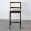 Ver imagem 6 de Conjunto 2 Banquetas Altas Bistrô Tiê CabeCasa MadeiraOriginals