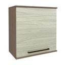 Ver imagem 1 de Armario Evolution Plus Aereo 60cm 1 Porta Tannat/Legno Crema Batrol