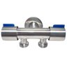 Registro Derivação Duplo 1/2" Inox Duhca Higiênica - 11803 - 1
